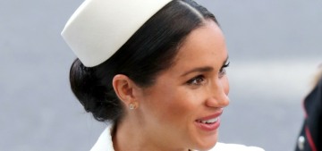 Duchess Meghan ruined a lovely Victoria Beckham ensemble with a stupid hat