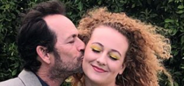 Luke Perry’s daughter defends nice picture with her mom: ‘Yes I am hurt and sad’