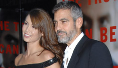George Clooney says no more pigs, but keep the women coming