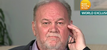 TMZ: Thomas Markle won’t go to England for the royal baby, he’s still ‘iced out’