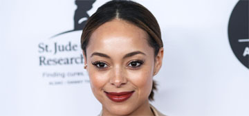 Amber Stevens West changed her baby on a table at a cafe, says it was quick