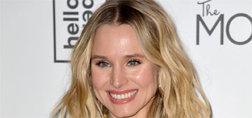Kristen Bell supports teachers: they spend 8 hours a day with our children