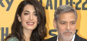 Amal Clooney in Giambattista Valli at the Roman ‘Catch-22’ premiere: cute or nah?