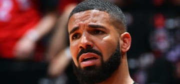 What in the world was Drake doing during Game 1 of the NBA Finals?