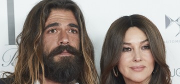 Please enjoy these photos of Monica Bellucci & her beardy Jesus lover