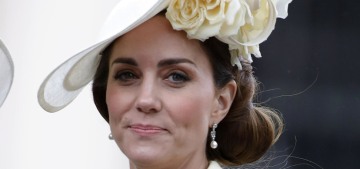 Duchess Kate wore McQueen to Trooping the Colour, brought all three kids