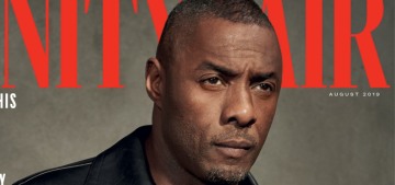 Idris Elba covers Vanity Fair, talks James Bond, comic books & race