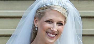 Lady Gabriella Windsor almost had a tiara mishap on her wedding day