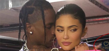 Kylie Jenner & Travis Scott post photo that looks like they’re using an accessible spot