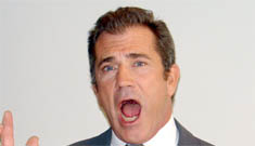 Mel Gibson rips guy’s shirt after he tries to take his picture (update)