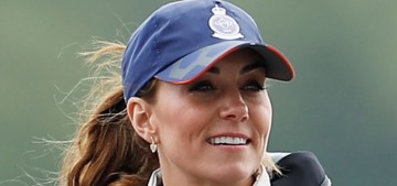 Duchess Kate wears shorts (!!) and a ponytail for the King’s Cup regatta