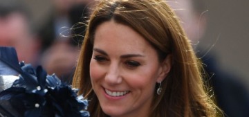 Duchess Kate christens Boaty McBoatFace, only that’s not the boat’s name *sob*