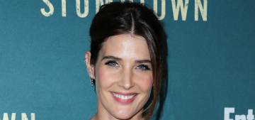 Cobie Smulders is baffled by her husband Taran Killam’s obsession with the Rams