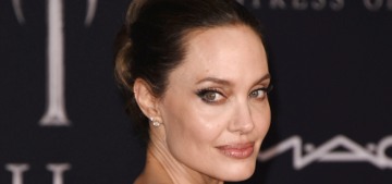 Angelina Jolie wore Versace, brought five kids to the ‘Maleficent’ premiere