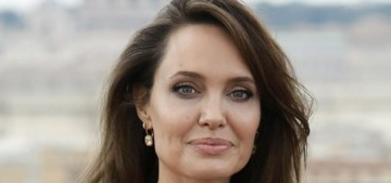 Angelina Jolie wears Givenchy, looks gorgeous with Michelle Pfeiffer in Rome