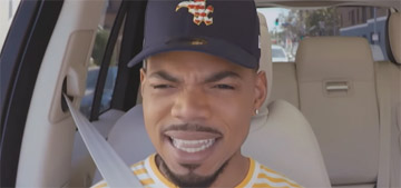 Chance the Rapper is absolutely disgusted by vegetables, even carrots and celery