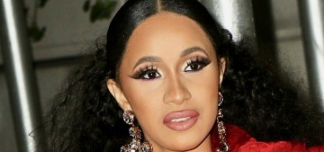 Cardi B received a huge heart-shaped diamond ring from Offset for her b-day