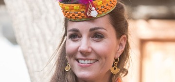 Duchess Kate & William visited a mountain settlement, got feathered headpieces
