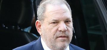 Three women were kicked out of a bar after they yelled at Harvey Weinstein