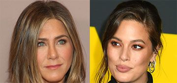 Ashley Graham is so excited that Jennifer Aniston talked to her on Instagram