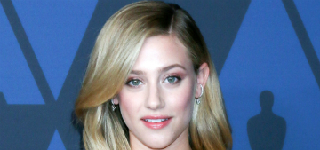 Lili Reinhart is representing Covergirl and did her own makeup for the photoshoot
