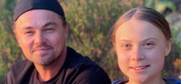 Leo DiCaprio & Greta Thunberg met up & committed to ‘supporting one another’