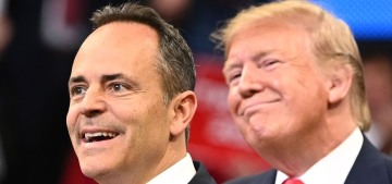 Trump-supporting Kentucky governor Matt Bevin lost re-election, we love to see it