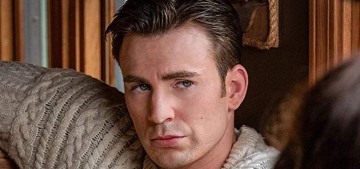 Who would you rather, Chris Evans or Chris Evans’ ‘Knives Out’ sweaters?