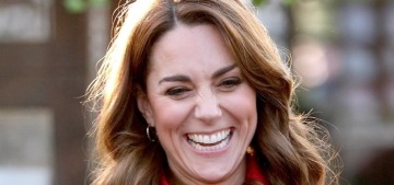 Duchess Kate says Prince Louis is talking & ‘he wants to come everywhere with me’
