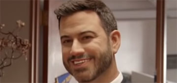 Jimmy Kimmel pranks staff and his poor cousin with a wax figure of himself