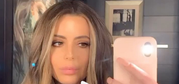 Brielle Biermann dissolved her lip fillers and is going for a more natural look