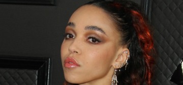 FKA Twigs in Ed Marler at the 2020 Grammys: a budget princess look?