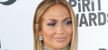 Jennifer Lopez in Valentino at the Spirit Awards: glamorous loser?