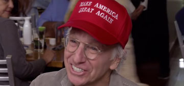Trump retweeted a scene from Curb Your Enthusiasm that mocked his supporters
