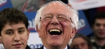 Bernie Sanders narrowly won the New Hampshire primary