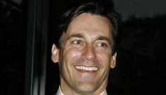 Jon Hamm could charm the pants off of anyone
