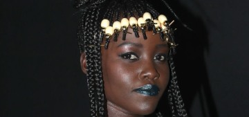 “Lupita Nyong’o can wear the hell out of some blue lipstick” links
