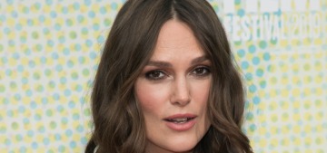 Keira Knightley says she’s done with doing nudity in films & TV after having two kids