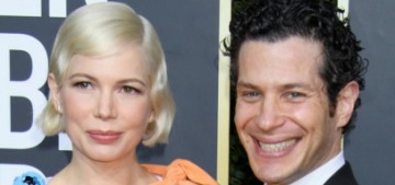 Michelle Williams & Thomas Kail quietly got married at some point in the past month
