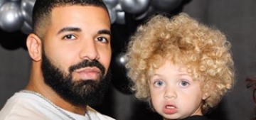 Drake reveals his two-year-old son Adonis for the first time