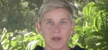 Ellen DeGeneres, in her mansion: Being in quarantine ‘is like being in jail’