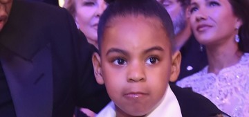 Blue Ivy Carter, 8, recorded a DIY science project about hand-washing