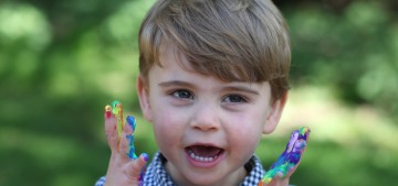 Prince Louis of Cambridge turns two years old & celebrates with new portraits