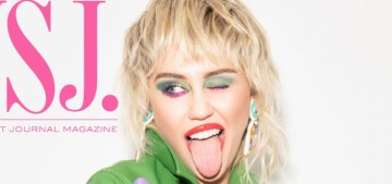Miley Cyrus: ‘Everything in my closets is studded or leather or latex, honey’
