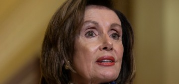 Nancy Pelosi’s surprised that Donald Trump is ‘so sensitive’ about being morbidly obese