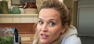 Reese Witherspoon drinks a smoothie every day with two heads of romaine