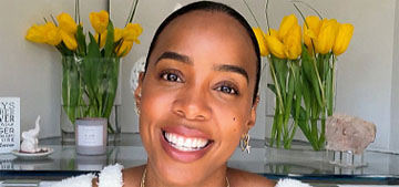 Kelly Rowland is new at cooking and can make boxed cakes, drew the line at pie