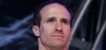 Drew Brees actually called out Donald Trump for all of the respect-the-flag crap