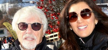 Bernie Ecclestone, 89, and his 44-year-old wife Fabiana welcome son Ace