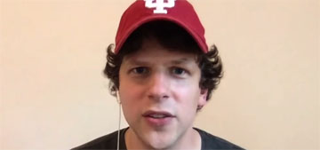 Jesse Eisenberg: If we do nice things for our children before age 7, they don’t remember